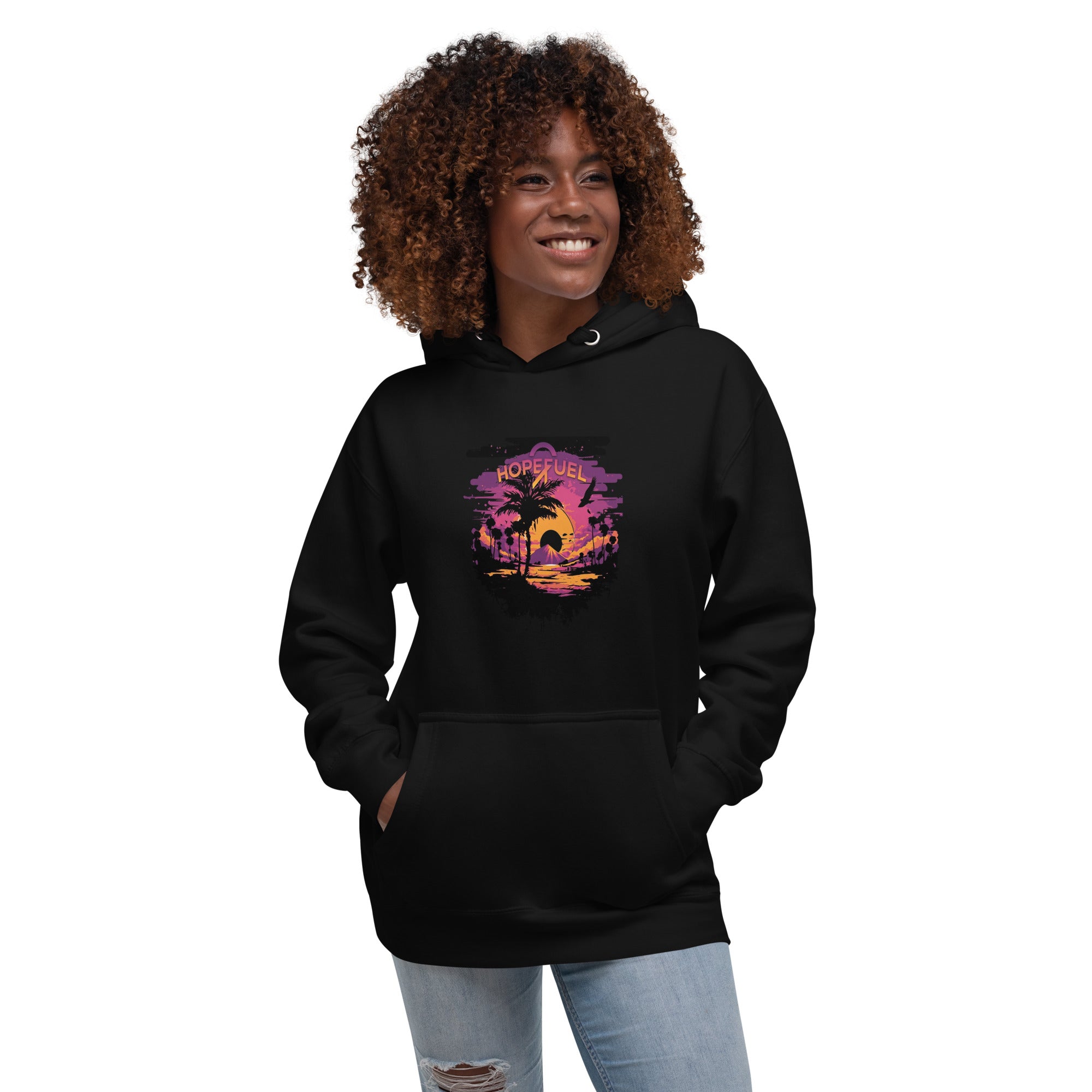 HopeFuel Sunset Womens Hoodie