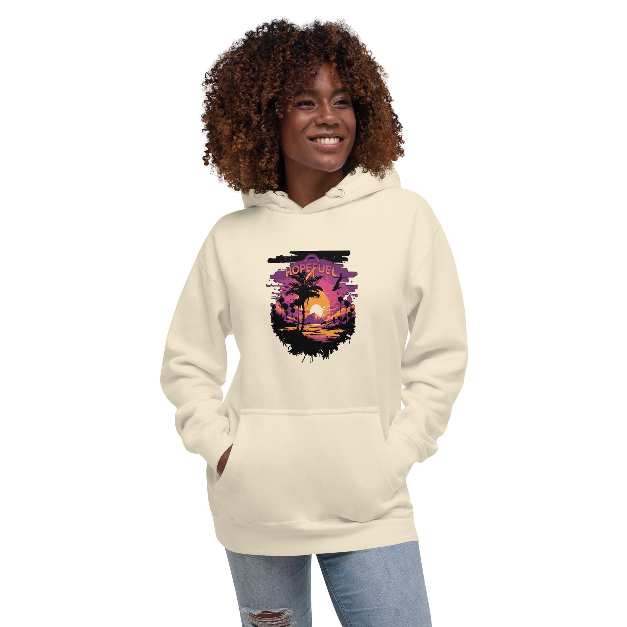 HopeFuel Sunset Womens Hoodie