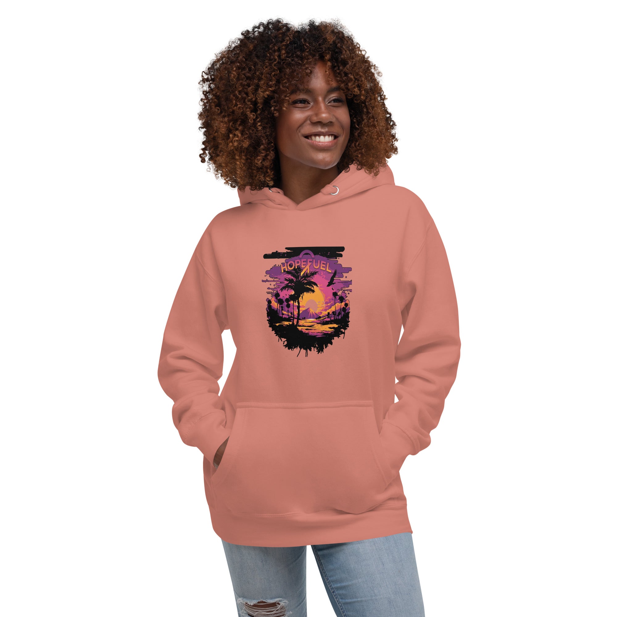 HopeFuel Sunset Womens Hoodie