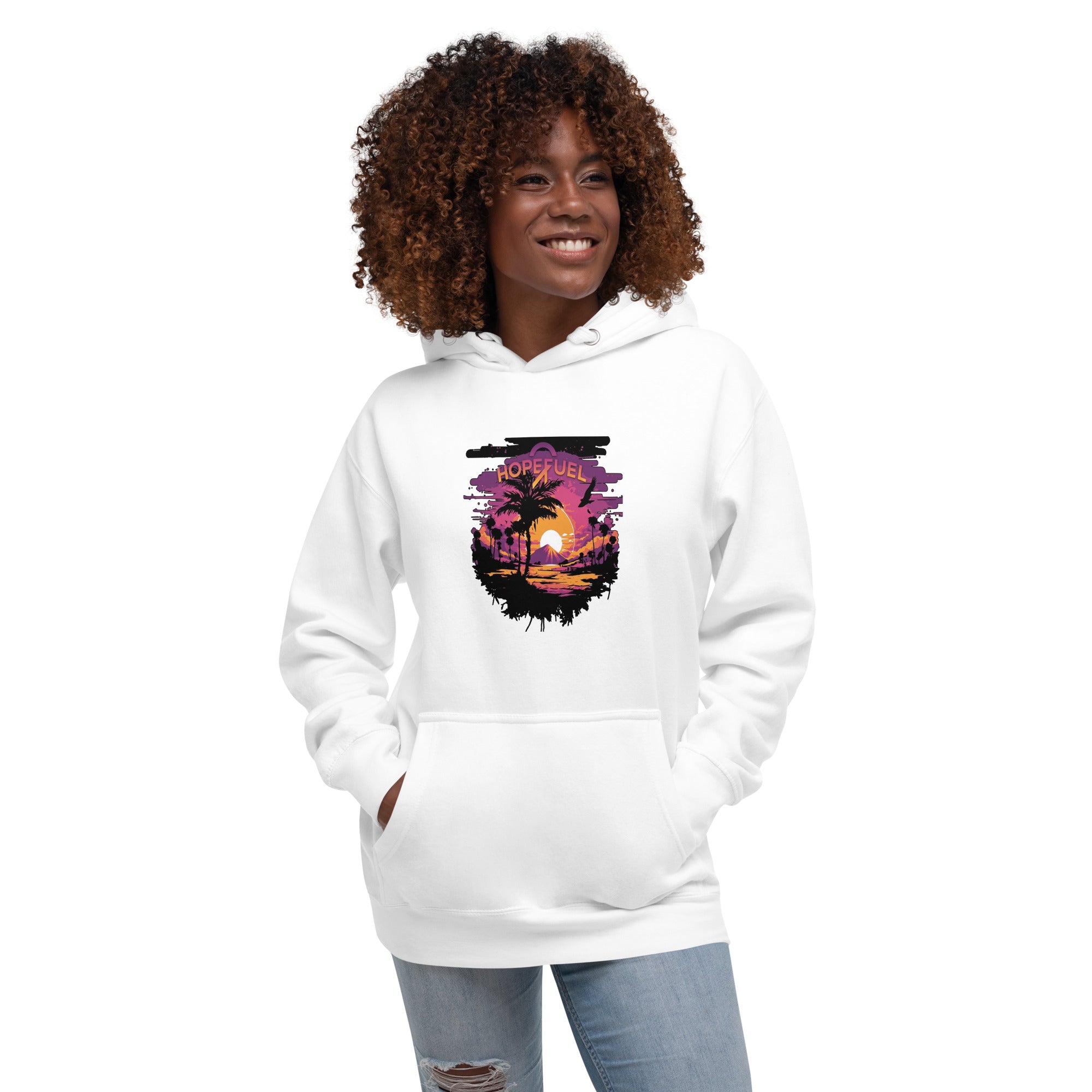 HopeFuel Sunset Womens Hoodie